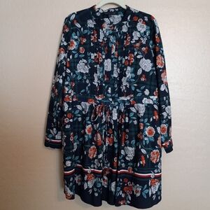 Tommy Hilfiger Melody Floral Long Sleeve Dress